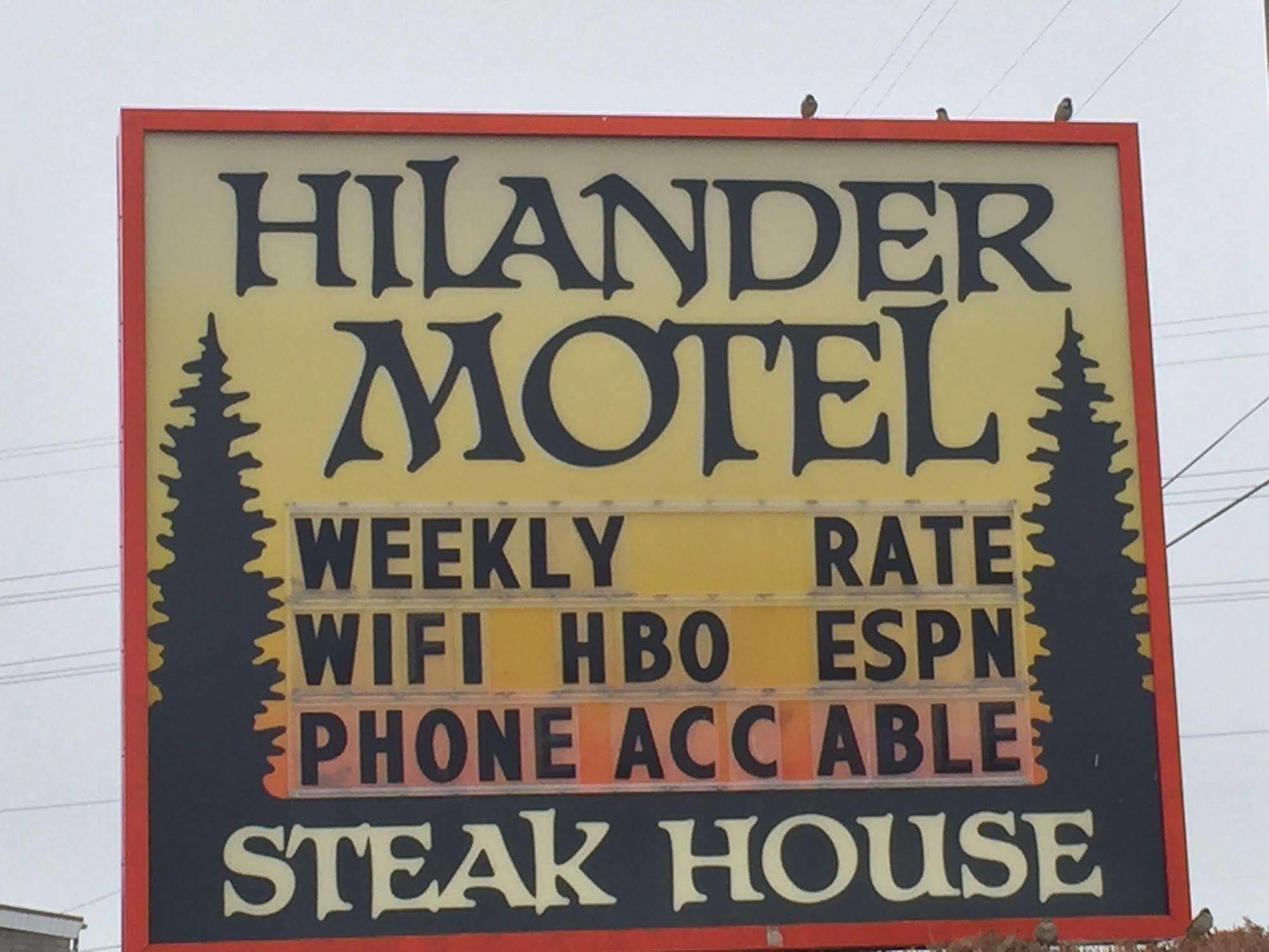 Hilander Motel Mountain Home Eksteriør billede